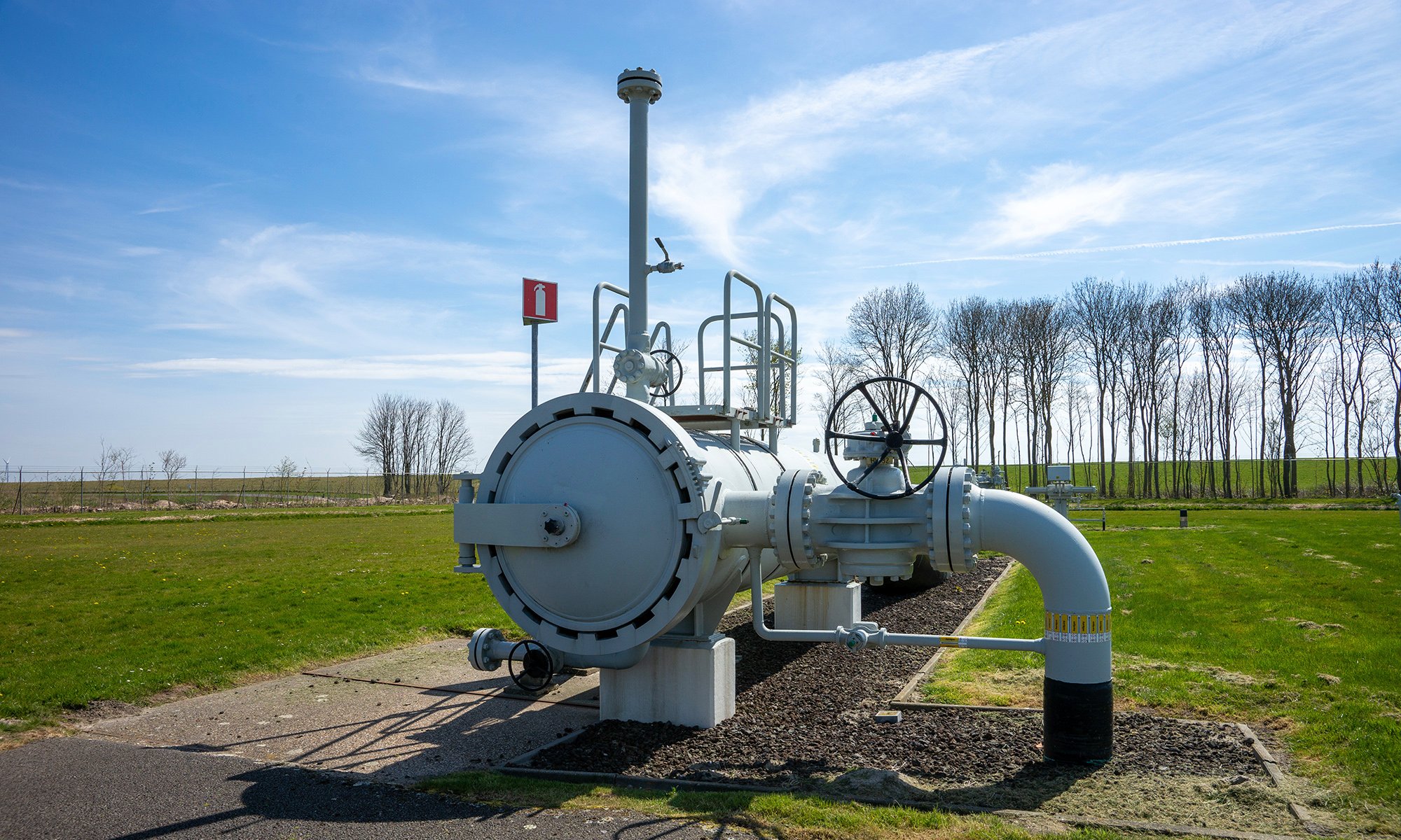 Leveringsleiding naar GTS-systeem